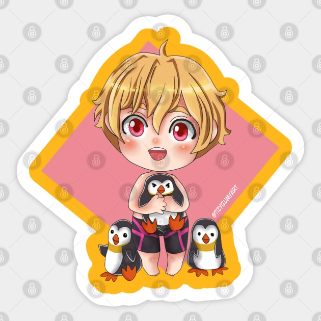 nagisa free Sticker by tizy